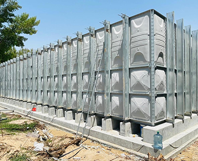 Large GRP water storage tank Sharjah