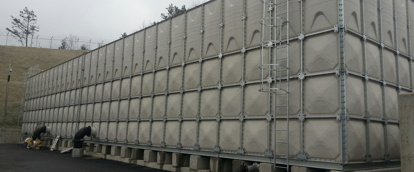 GRP Chemical Tank 1000 Gallon