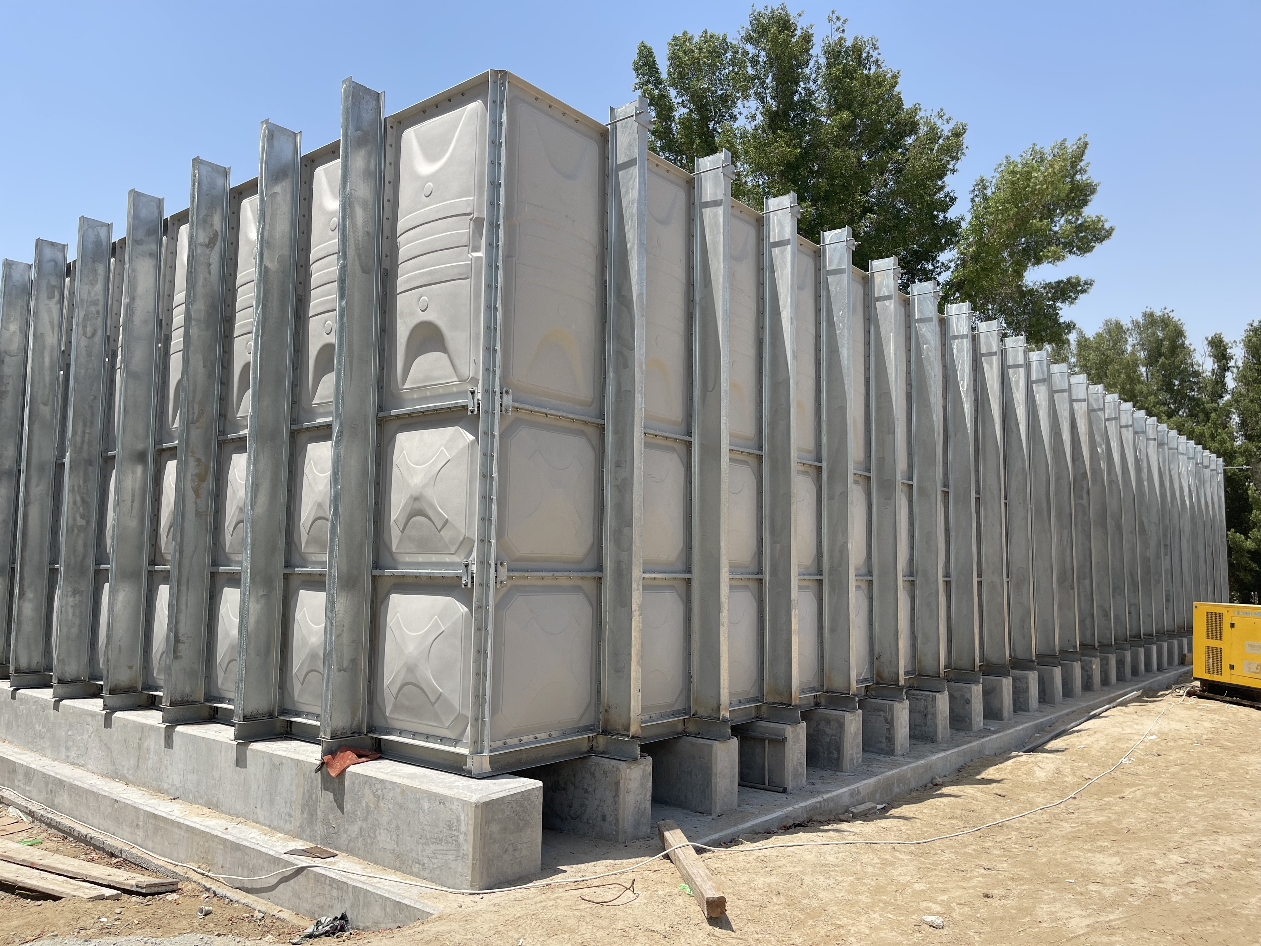 Vertical Storage Tank 8000 Gallon